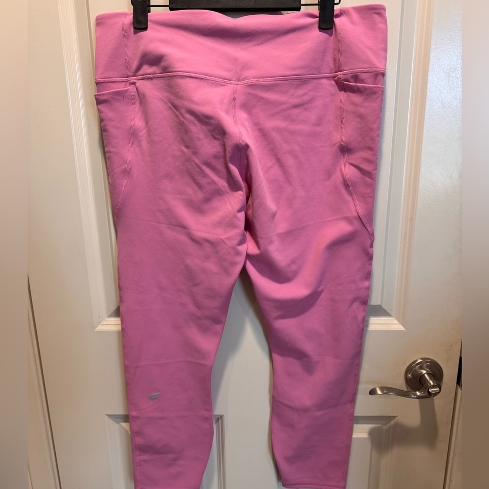 Fabletics PureLuxe Pink Leggings - Picture 3 of 5
